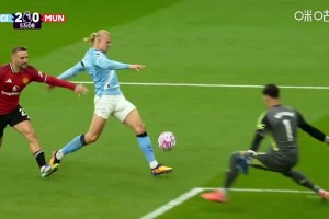 结束连败！曼城3-0曼联 哈兰德双响+失空门多库2助多纳鲁马神扑